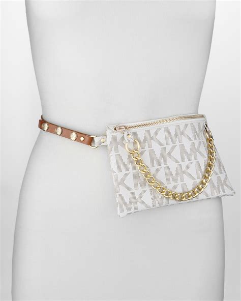 michael kors purse and belt|Michael Kors belt with pouches.